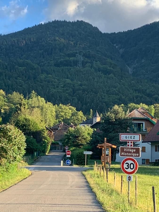 Giez Petit Cocon Entre Lac, Golf Et Montagne, Proche D'Annecy מראה חיצוני תמונה